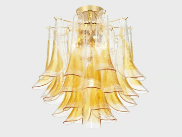 FIORDALISO - Murano glass ceiling lamp by Sogni Di Cristallo - view 2